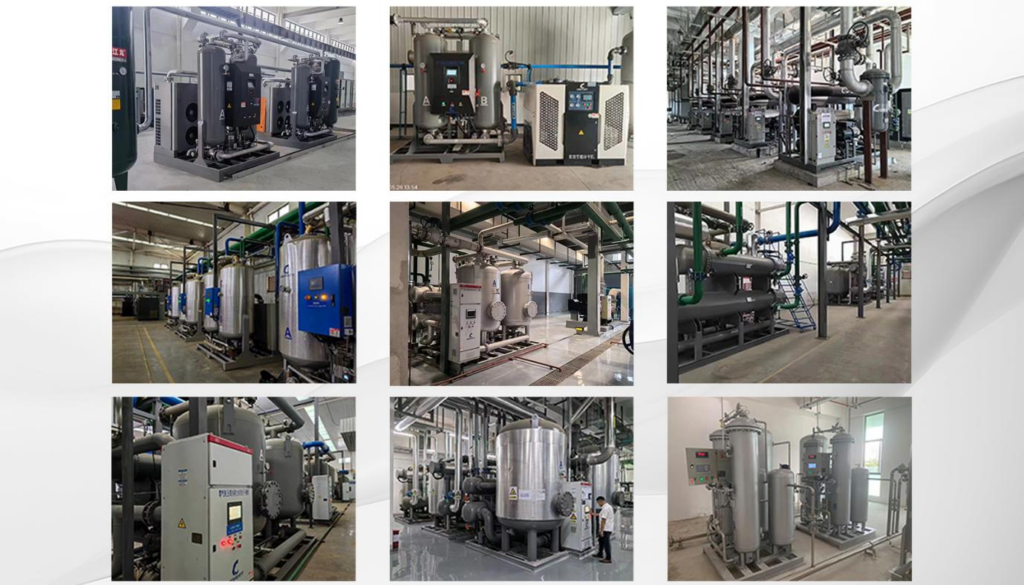 different types of adsorption dryers